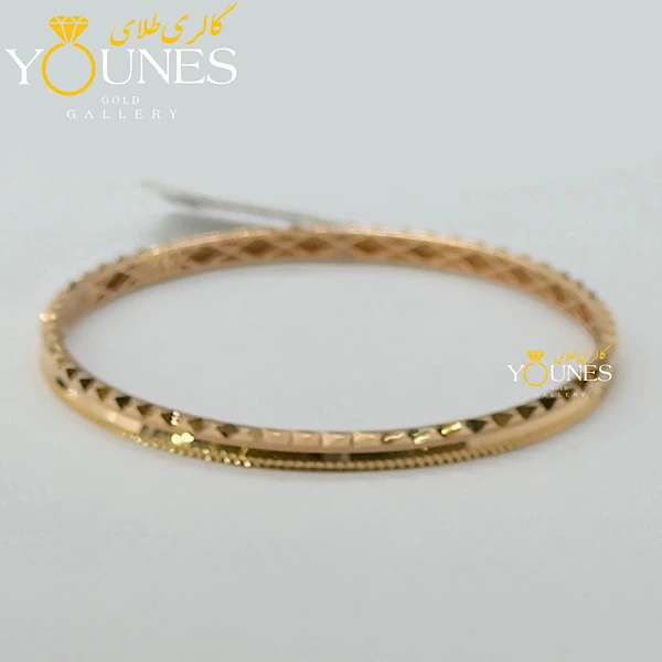 النگو طلا تراش هرمی